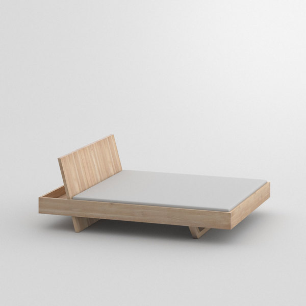 Design Solid Wood Bed SOMNIA cam1 custom made in Solid oak, chalked by vitamin design Design Solid Wood Bed SOMNIA cam1 custom made in Solid oak, chalked by vitamin design