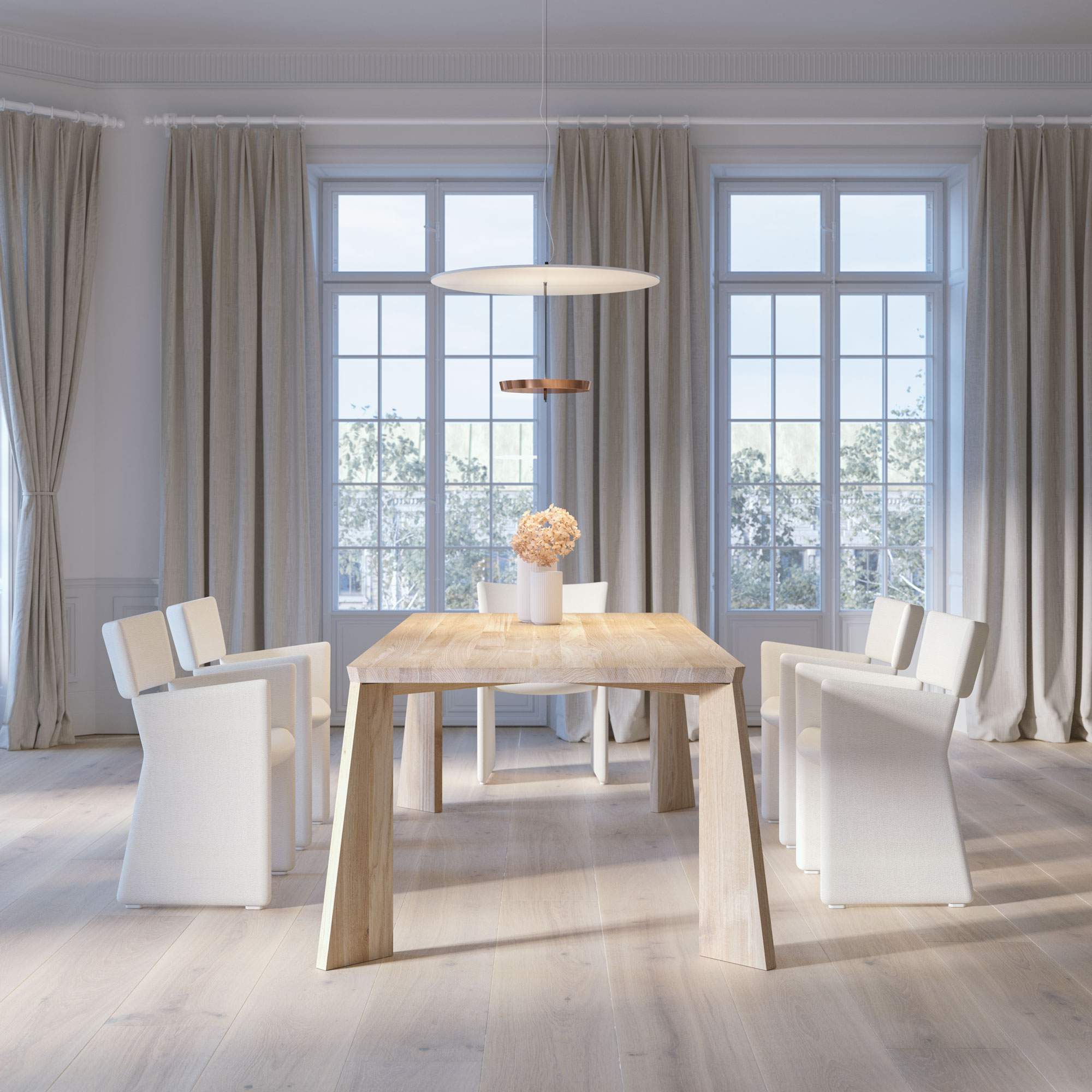 Bespoke Designer Table PYLON cam1 custom made in solid wood by vitamin design Bespoke Designer Table PYLON cam1 custom made in solid wood by vitamin design